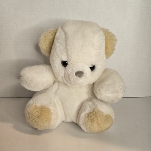 Eden Toys Other - Eden Vintage Cream Tan 7.5" Teddy Bear Plush Stuffed Animal Soft Cuddly